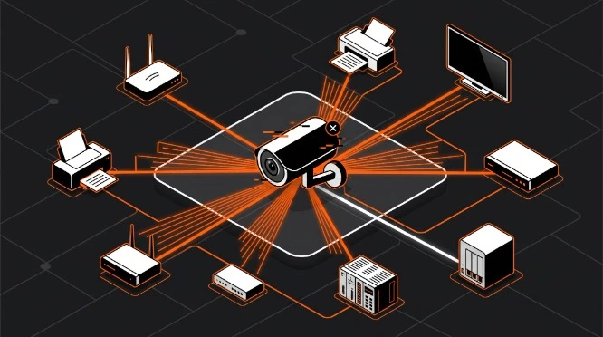 Network camera compromised as attack infrastructure across connected IoT and edge devices